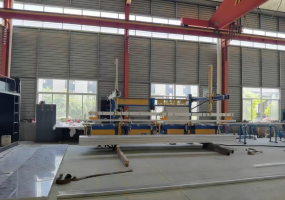 泰州客戶(hù)CZ型鋼碼垛機案例